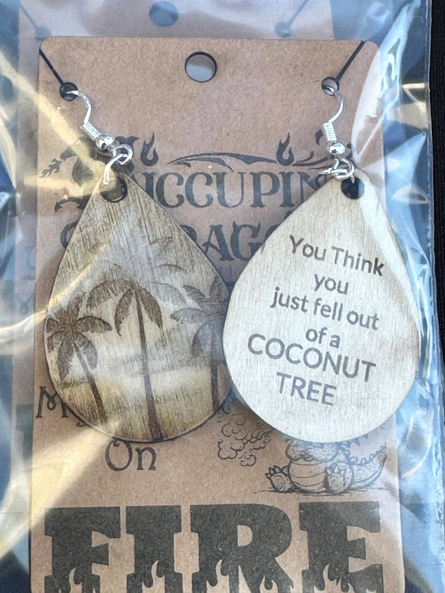 Coconut Tree- Earings